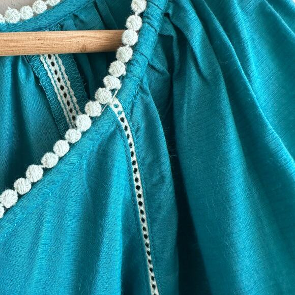 Sundance Naomi Isles Embroidered Boho Blouse Top XXL - Picture 6 of 12